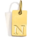 Buchstaben Charm gestanzt