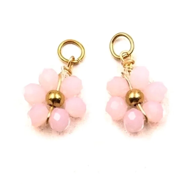Blumen Charm Perlen