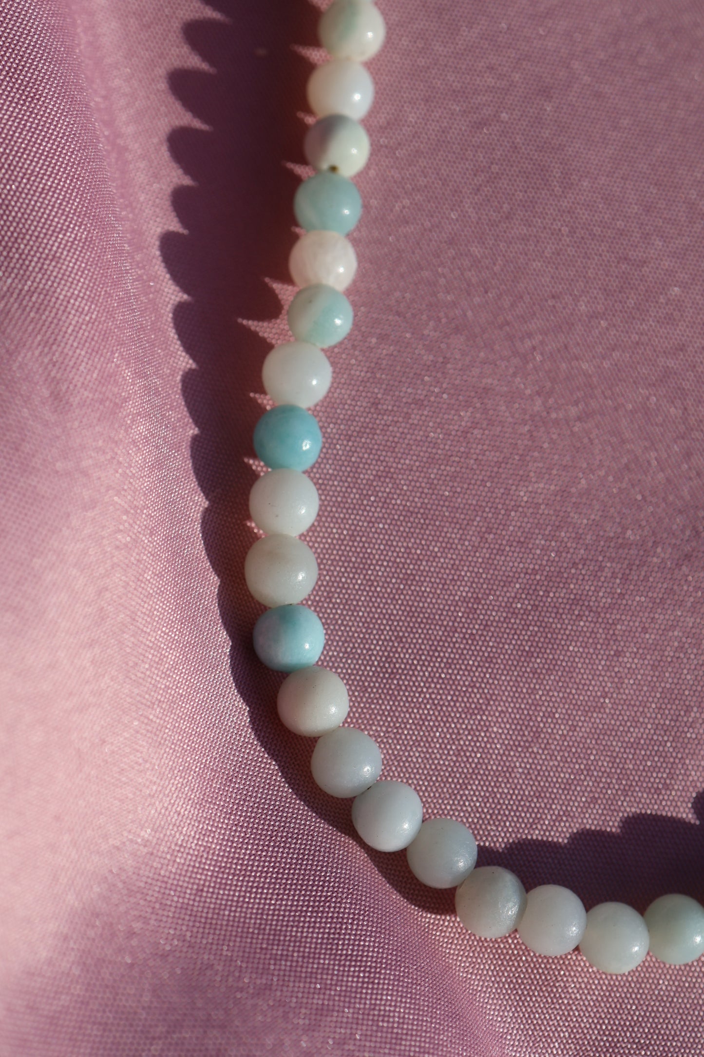 Aquamarin Perlenkette